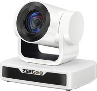 📷 zeegoo 10x optical zoom hd 1080p usb ptz video conference camera for business, education, medical conference room system (white) logo