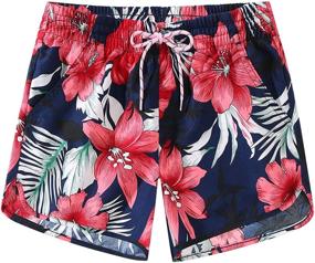 img 4 attached to SSLR Printed Hawaiian Christmas Swimwear Women's Clothing
