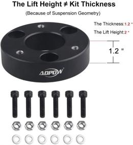 img 3 attached to ADPOW Compatible Leveling 2006 2018 Spacers