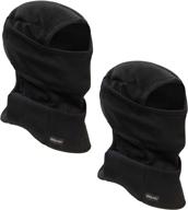 🎿 ultimate winter sports gear: balaclava ski mask, warm and windproof fleece cap for men and women logo