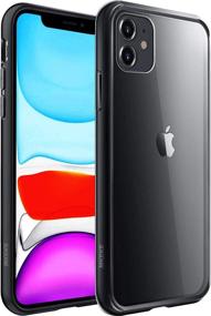 img 4 attached to 📱 Mkeke iPhone 11 Case - Clear Cover for 6.1 Inch (Black) - Compatible with latest iPhone models