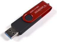 💽 high capacity 128gb usb 3.0 flash drive - ymitree pen drive thumb drive pendrive - 360-degree rotation usb memory stick jump drive (red) logo