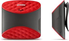 img 3 attached to Enhance Your Golf Game with Game Golf Digital Shot Tracking System in Red/Black