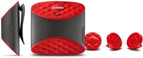 img 2 attached to Enhance Your Golf Game with Game Golf Digital Shot Tracking System in Red/Black