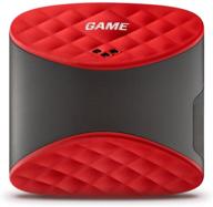 enhance your golf game with game golf digital shot tracking system in red/black logo