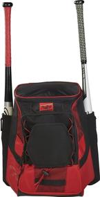 img 2 attached to Rawlings R600 S Players Backpack Scarlet