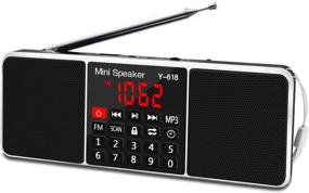 img 4 attached to 📻 LEFON Multifunction Digital FM Radio Speaker MP3 Music Player: A Comprehensive Review with LED Screen Display & Timing Shutdown Function