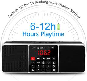 img 2 attached to 📻 LEFON Multifunction Digital FM Radio Speaker MP3 Music Player: A Comprehensive Review with LED Screen Display & Timing Shutdown Function