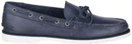 👞 stylish and durable: sperry men's leeward lace boat shoes for the modern explorer logo