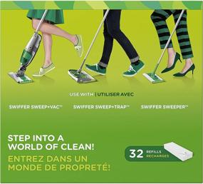 img 3 attached to 🧹 Swiffer Sweeper Dry Sweeping Pad Refills for Floor Mop - Febreze Sweet Citrus & Zest Scent - 32 Count, Pack of 3