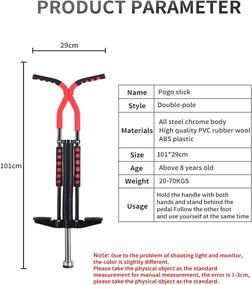 img 3 attached to Mitasq Spring Jumping Sticks Non Slip