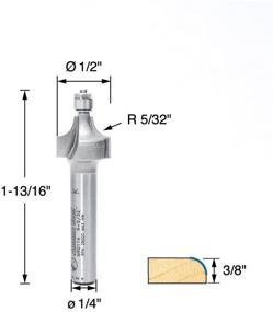 img 3 attached to 🛠️ Amana Tool MR0114 Rounding BearingGuide: Precision Tool for Smooth Edge Rounding