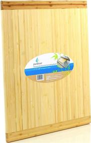 img 4 attached to 🔪 Optimize Your Kitchen with Pureboo's Premium Bamboo Pull-Out Cutting Board - Ideal Fit with 8 Sizes for Standard Slots