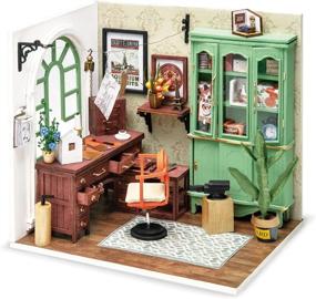 img 4 attached to 🏠 Rolife Miniature Dollhouse for Adults - Jimmy's Edition