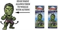 hulk wiggler 1 pack air freshener vanilla - double the delight! logo