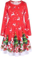 👗 christmas sleeve dresses with pockets for girls' clothing and dresses by jeskids logo