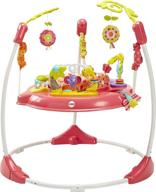 🌸 discover fun and comfort with fisher-price jumperoo: pink petals logo