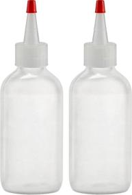 img 3 attached to Applicator Bottles Squeeze Plastic Refillable Hair Care for Hair Coloring Products
