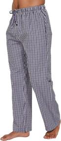 img 2 attached to CYZ Cotton Poplin Pajama Lounge Men's Clothing for Sleep & Lounge