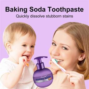img 2 attached to 🦷 Intensive Stain Removal Whitening Toothpaste with Baking Soda for Effective Teeth Whitening, Decay Prevention, and Refreshing Natural Stain Removal