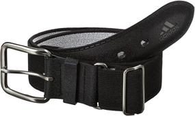 img 1 attached to 🔴 Adidas Adult Baseball Belt Black: The Perfect Accessory for Game-Ready Athletes!