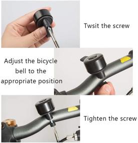 img 1 attached to 🚲 findTop Set of 4: Bike Bell, Strap-On Front & Rear Bike Light – Aluminum Alloy Mini Bicycle Ring Bell (2 Pack) – 3 Light Modes – Water Resistant Bicycle Light (2 Pack, Red & White)