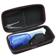 🧳 durable hesplus eva travel case for waterpik waterflosser: protect and carry your wp-450 wp-440 wp-560 wp-565w/wp-565c cordless flosser & nano sonic toothbrush logo