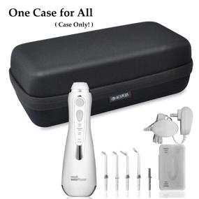 img 1 attached to 🧳 Durable HESPLUS EVA Travel Case for Waterpik Waterflosser: Protect and Carry Your WP-450 WP-440 WP-560 WP-565W/WP-565C Cordless Flosser & Nano Sonic Toothbrush