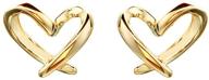 minimalist sterling cartilage hypoallergenic valentines girls' jewelry logo