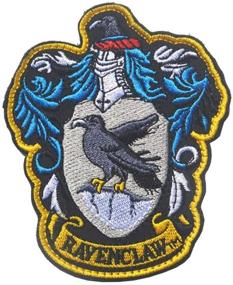 img 1 attached to ODSP Compatible Ravenclaw House Hogwarts Crest Logo Patch - Hook and Loop Backing, Embroidered Decoration Appliques for Tactical Military Morale, Emblem Badges, Sign