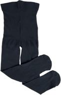 👧 leveret girls tights black: high-quality months girls' clothing, socks & tights logo