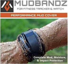 img 3 attached to 🌊 Mudbandz OCR Gear: Ultimate All-Round Protection for Watches and Trackers. Mud, Moisture, Shock Guard for Mud Runs. Neoprene Cushioning plus TPE Moisture Barrier.