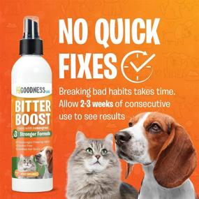 img 3 attached to 🐶 Fur Goodness Sake Bitter Apple Spray: Effective Anti Chew Spray for Dogs - Natural Lemongrass Formula - Visible Results in Just 3 Weeks