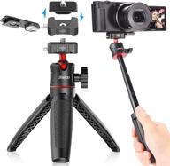 📷 ulanzi tripod for camera: hummingbird mini tripod stand - travel-friendly, pocket-size, extendable selfie stick with 360° ball head & 1/4" quick release plate - ideal for webcam, canon, nikon, sony dslr camera logo