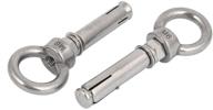 🔩 uxcell m6x50mm stainless expansion closed fastener for secure fixings logo