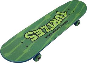 img 1 attached to 🐢 Rev up the Fun with the PlayWheels Teenage Mutant Turtles Skateboard!