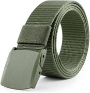 jasgood breathable military tactical plastic men's accessories in belts logo