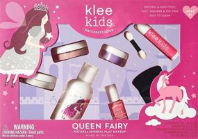 img 1 attached to Klee Kids Natural Mineral Makeup 6 Piece Kit - Queen Fairy: Luna Star Naturals for Safe and Gorgeous Playtime Glam!