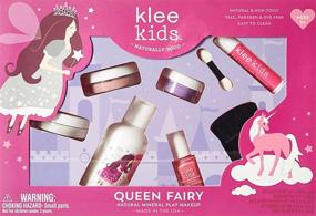img 4 attached to Klee Kids Natural Mineral Makeup 6 Piece Kit - Queen Fairy: Luna Star Naturals for Safe and Gorgeous Playtime Glam!