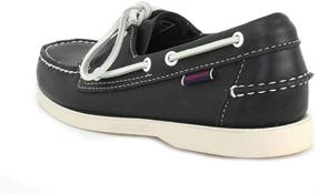 img 2 attached to 👞 Мужские темно-коричневые мокасины Sebago Docksides