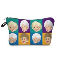 👝 cosmetic bag mrsp - golden girls makeup bags for women, small travel pouch for toiletries, waterproof (52338) logo