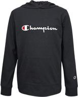 👕 худи champion sleeve classic clothes: стильная детская одежда для активных мальчиков логотип