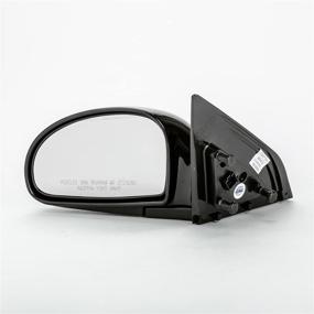img 2 attached to 🔍 High-Quality Replacement TYC 8120042 Mirror for Kia Spectra - Power Heated - Driver Side