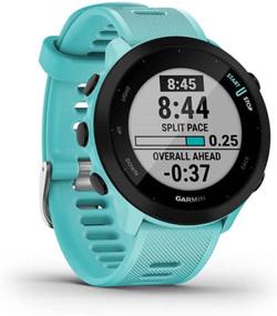 img 2 attached to Garmin Forerunner 55 Aqua - GPS Running Watch with Daily Suggested Workouts and Up to 2 Weeks Battery Life