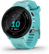 garmin forerunner 55 aqua - gps running watch with daily suggested workouts and up to 2 weeks battery life logo