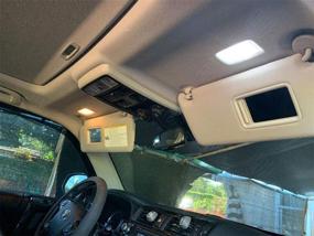 img 1 attached to Улучшите свой Toyota 4Runner: набор белого светодиодного освещения BRISHINE со светильниками номерного знака и инструментом для легкой установки - сверхяркая пакетная освещение салона на 6000K (2010-2021)