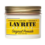 layrite original pomade, burnt orange 4.25 oz: superior styling for all hair types! logo