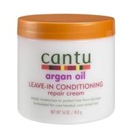 🌿 cantu argan oil leave-in conditioning repair cream: 16oz - revitalize and nourish your hair! logo