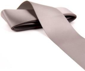 img 2 attached to 🎀 Hallmark Grey Satin Ribbon - Optimal Size for All Occasions