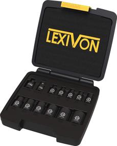 img 1 attached to LEXIVON Socket Chrome Vanadium 13 Piece